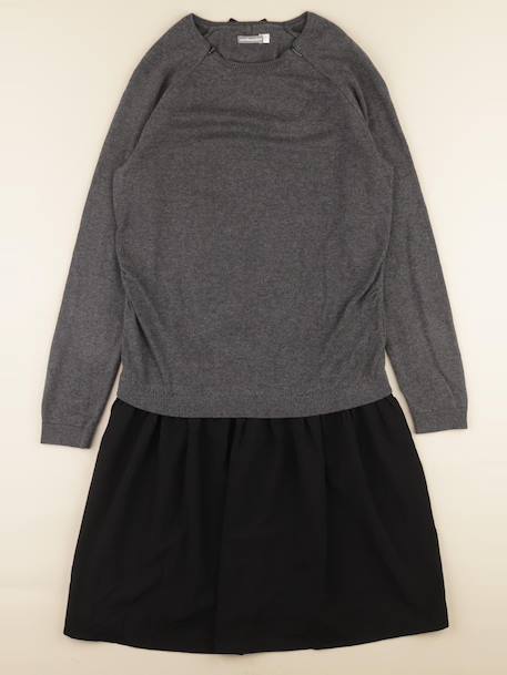 Robe grossesse - 38 à 40 Gris 1 - vertbaudet enfant 