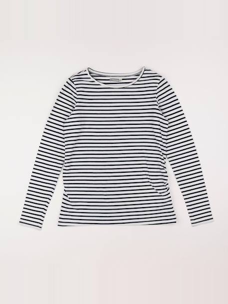 Tee-shirt grossesse - 38 à 40 Blanc, bleu 1 - vertbaudet enfant 