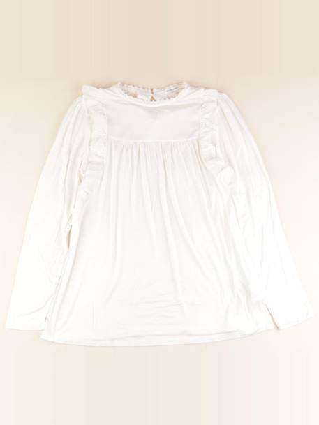 Tee-shirt grossesse - 34 à 36 Blanc 1 - vertbaudet enfant 