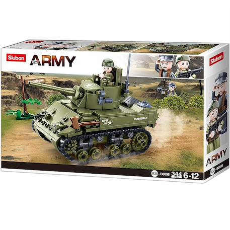 Army wwii - char léger allié Vert 1 - vertbaudet enfant 