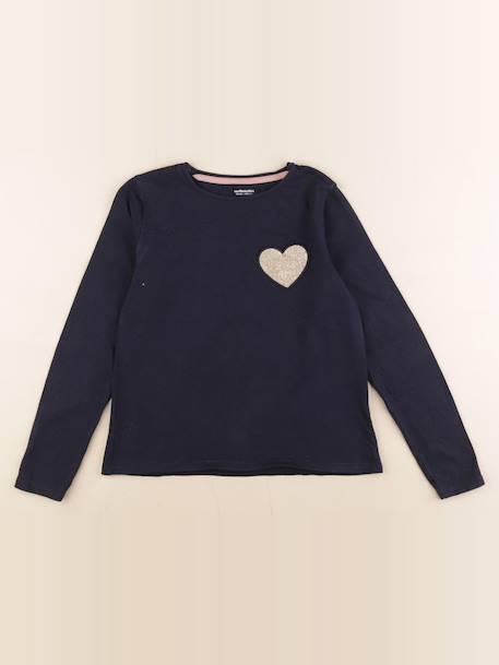 Tee-shirt - 10 ans Bleu, or 1 - vertbaudet enfant 