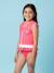 Maillot de bain flottant enfant - flamingo Rose fushsia 2 - vertbaudet enfant 