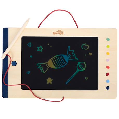 Tableau d'écriture et de dessin lcd Beige 2 - vertbaudet enfant 