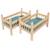 Lit superposé de poupée nature Beige 2 - vertbaudet enfant 