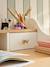 Bureau enfant bois avec rangements SOFIA écru 3 - vertbaudet enfant 