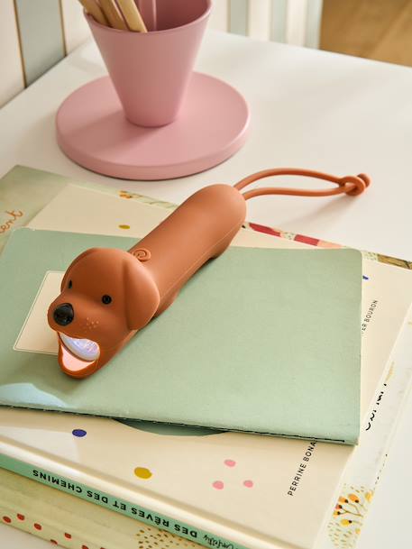 Veilleuse enfant silicone Teckel caramel 1 - vertbaudet enfant 