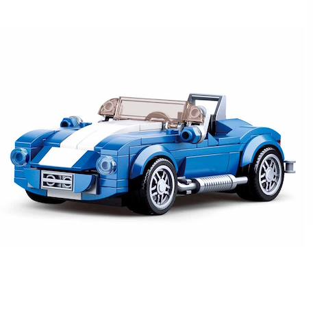 Model bricks - voiture de sport classique Bleu 2 - vertbaudet enfant 