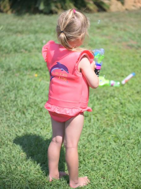 Maillot de bain flottant enfant - dauphin Rose 3 - vertbaudet enfant 