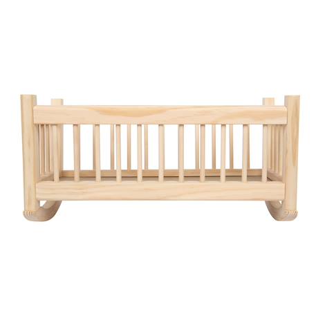 Berceau de poupée nature Beige 4 - vertbaudet enfant 