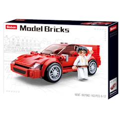 Jouet-Jeux d'imagination-Model bricks - voiture de sport italienne