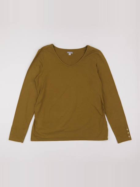 Tee-shirt grossesse - 42 à 44 Marron 1 - vertbaudet enfant 