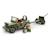 Army wwii - jeep alliée avec canon anti-aérien Vert 3 - vertbaudet enfant 