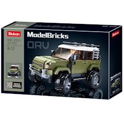 Jouet-Jeux d'imagination-Model bricks - suv d'attaque anglais