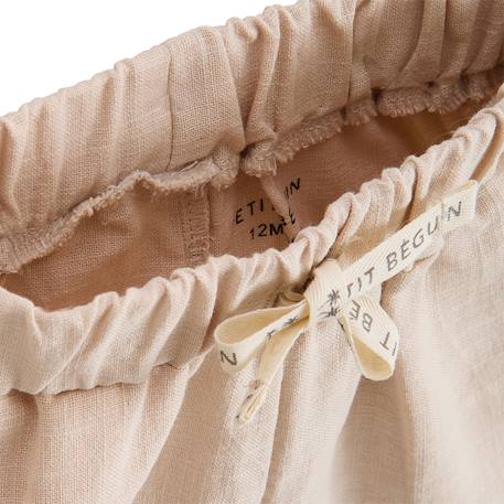 Bermuda bébé auguste Sable 4 - vertbaudet enfant 