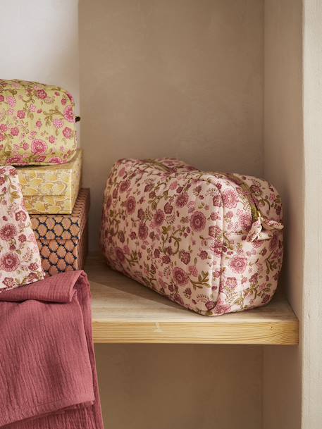 Trousse toilette rose imprimé 1 - vertbaudet enfant 