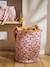 Panier matelassé imprimé fleurs rose 1 - vertbaudet enfant 