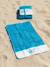 Matelas de plage flottant 2 en 1 Bleu ciel+Rose pâle 1 - vertbaudet enfant 