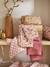 Lot 3 langes bébé gaze coton rose imprimé 4 - vertbaudet enfant 