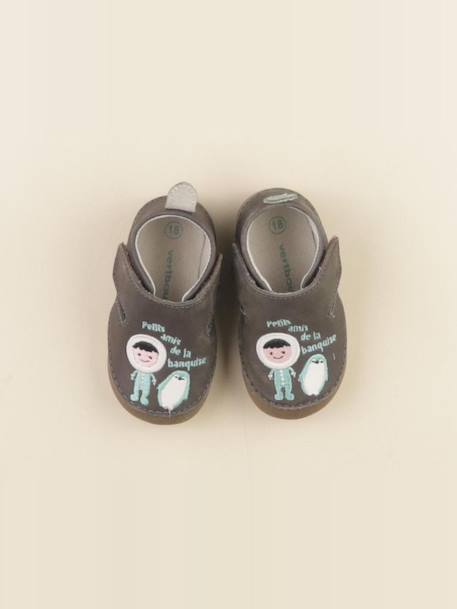 Chaussons - pointure 18 Gris 1 - vertbaudet enfant 