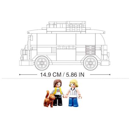 Model bricks - van hippy Bleu 3 - vertbaudet enfant 