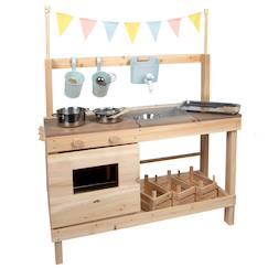 Jouet-Jeux d'imitation-Cuisines et dinette-Cuisine de boue et boutique marchande