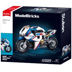 Jouet-Model bricks - moto de course