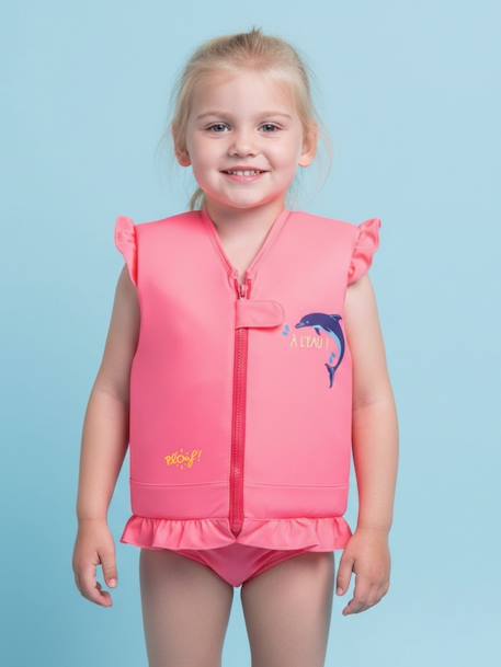 Maillot de bain flottant enfant - dauphin Rose 2 - vertbaudet enfant 