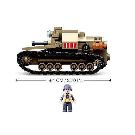 Army wwii - petit char d'assaut italien Marron 5 - vertbaudet enfant 