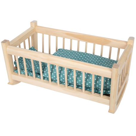 Berceau de poupée nature Beige 2 - vertbaudet enfant 