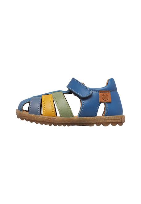 Sandales semi see Bleu-citrouille+Lilas-+Lilas-rose+Marine-+Rose clair-+Sage-+Vert- 3 - vertbaudet enfant 