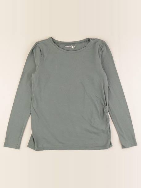 Tee-shirt grossesse - 38 à 40 Vert 1 - vertbaudet enfant 