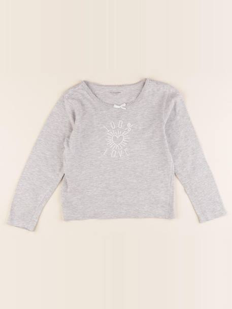 Maillot de corps - 8 ans Gris 1 - vertbaudet enfant 