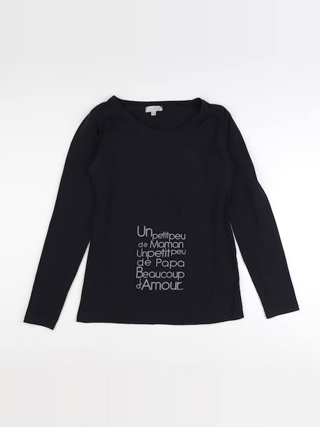 Tee-shirt grossesse - 38 à 40 Noir 1 - vertbaudet enfant 