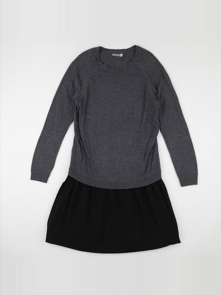 Robe grossesse - 38 à 40 Gris 1 - vertbaudet enfant 