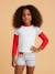 Ensemble anti-uv pour fille - marinette Blanc 1 - vertbaudet enfant 