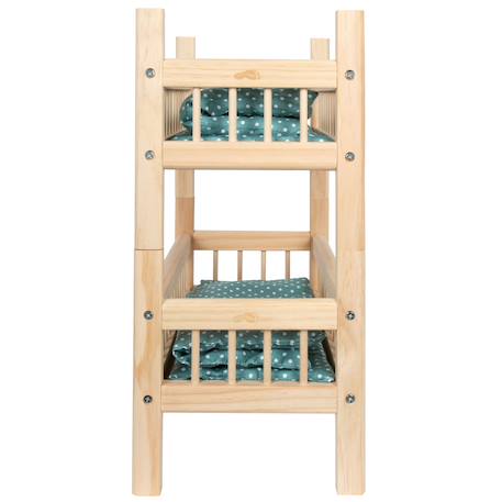 Lit superposé de poupée nature Beige 3 - vertbaudet enfant 