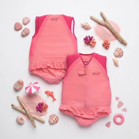 Maillot de bain flottant enfant - laure Rose 4 - vertbaudet enfant 