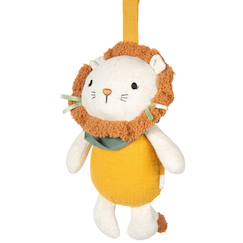 Linge de maison et décoration-Décoration-Boîte à musique en tissu little lion