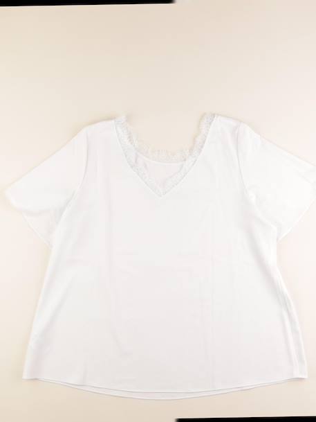 Blouse grossesse - 48 Blanc 1 - vertbaudet enfant 
