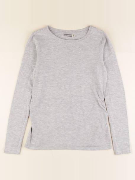 Tee-shirt grossesse - 34 à 36 Gris 1 - vertbaudet enfant 