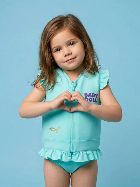 Fille-Maillot de bain-Maillot une pièce-Maillot de bain flottant enfant - baby doll