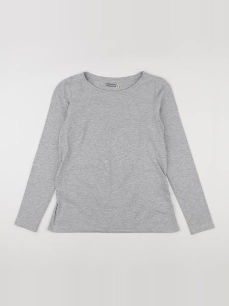 Tee-shirt grossesse - 38 à 40 Gris 1 - vertbaudet enfant 