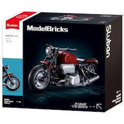 Jouet-Jeux d'imagination-Model bricks - moto style harley