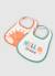 Pack de 2 bavoirs bébé coton Blanc 1 - vertbaudet enfant 