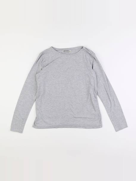 Tee-shirt allaitementgrossesse - 42 à 44 Gris 1 - vertbaudet enfant 