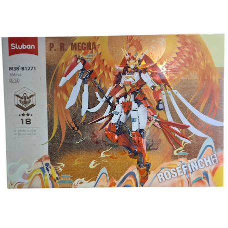 Robot pr mecha rosefinch Rouge 5 - vertbaudet enfant 