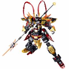 Jouet-Jeux d'imagination-Robot super pr mecha noir rouge jaune