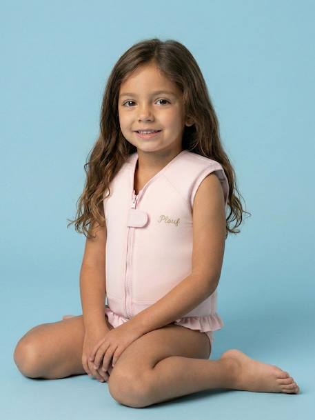 Maillot de bain flottant enfant - mousse Rose pâle 2 - vertbaudet enfant 