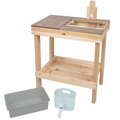 Cuisine de boue et table de jeu Beige 6 - vertbaudet enfant 