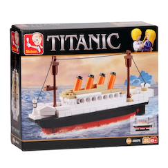 Jouet-Jeux d'imagination-Model bricks - titanic s